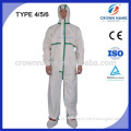 safety protective type4/5/6 coverall with tape